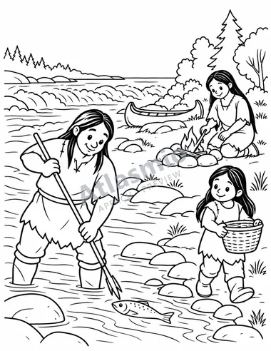 5,000 years of traces by the river