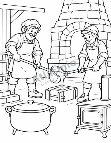 The Saint-Maurice ironworks
