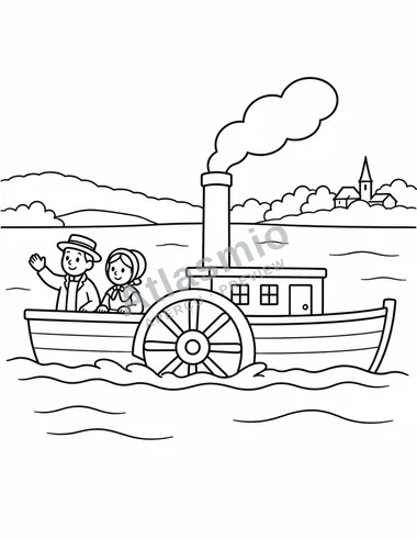 The steamship