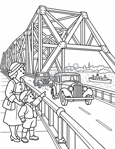 The Jacques Cartier Bridge