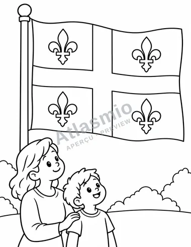 Québec's flag