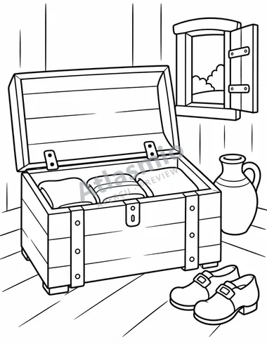 A well-filled chest