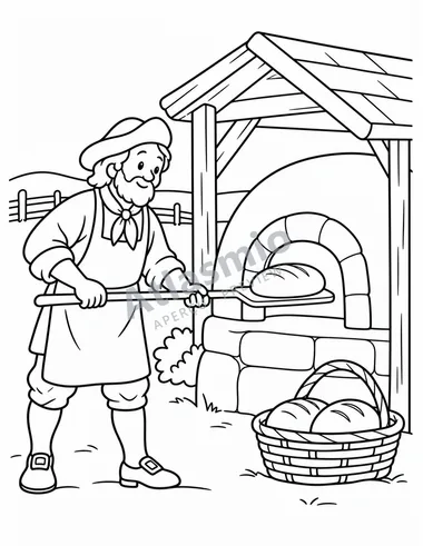 The bread oven