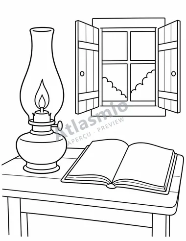 The oil lamp