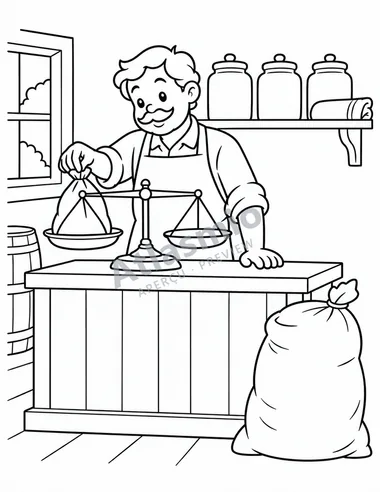At the general store