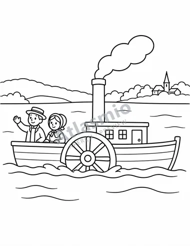 The steamship