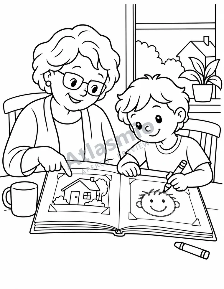 Colouring illustration: What about you in 2026?