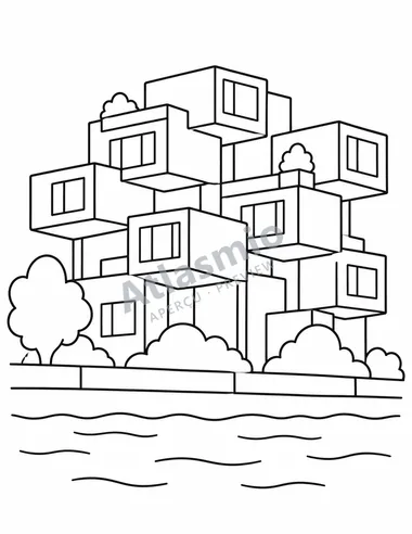 Homes made of blocks