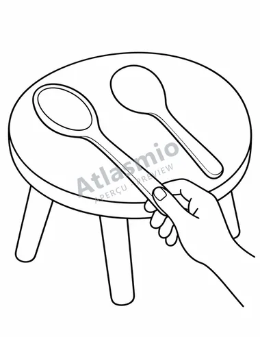 Making music with spoons