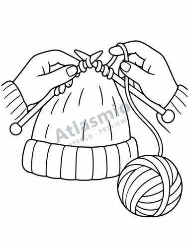 A tuque on the needles