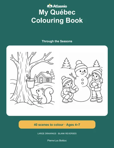Cover: My Québec Colouring Book