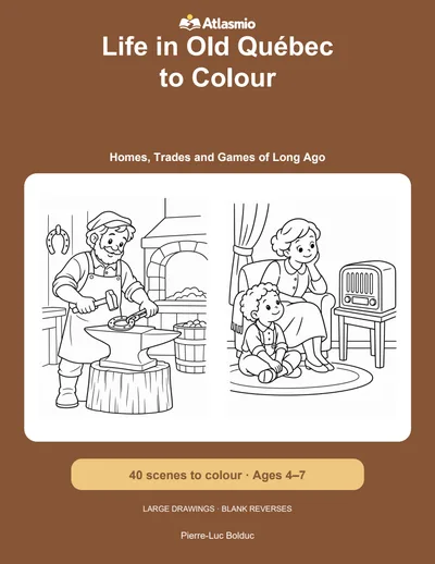 Cover: Life in Old Québec to Colour