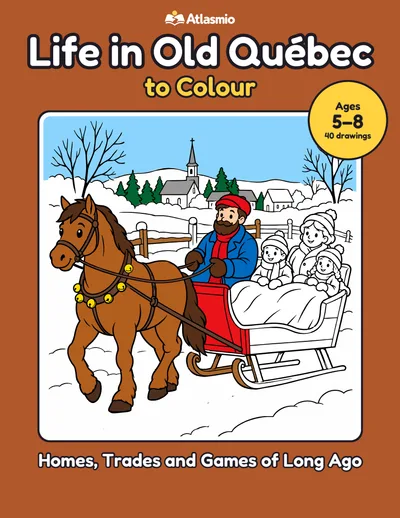 Cover: Life in Old Québec to Colour