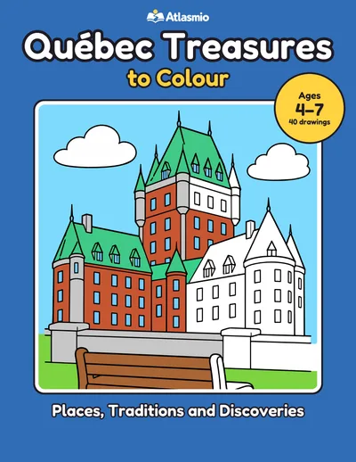 Cover: Québec Treasures to Colour