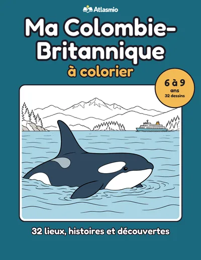 Couverture : Ma Colombie-Britannique à colorier
